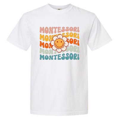 Montessori Teacher Daisy Colorful Garment-Dyed Heavyweight T-Shirt