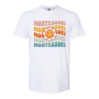 Montessori Teacher Daisy Colorful Softstyle CVC T-Shirt