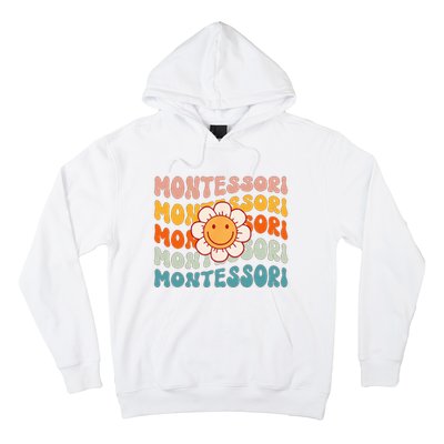 Montessori Teacher Daisy Colorful Hoodie