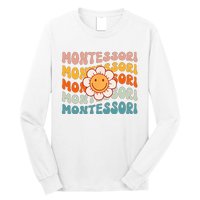 Montessori Teacher Daisy Colorful Long Sleeve Shirt