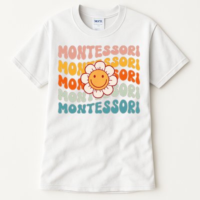 Montessori Teacher Daisy Colorful Tall T-Shirt