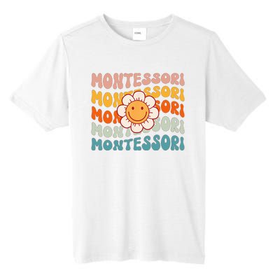 Montessori Teacher Daisy Colorful Tall Fusion ChromaSoft Performance T-Shirt