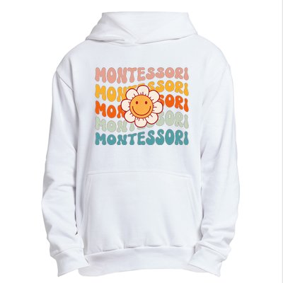 Montessori Teacher Daisy Colorful Urban Pullover Hoodie