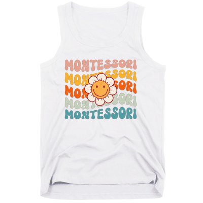 Montessori Teacher Daisy Colorful Tank Top