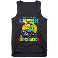 Monster Truck Dinosaur Im Ready To Crush Kindergarten Tank Top