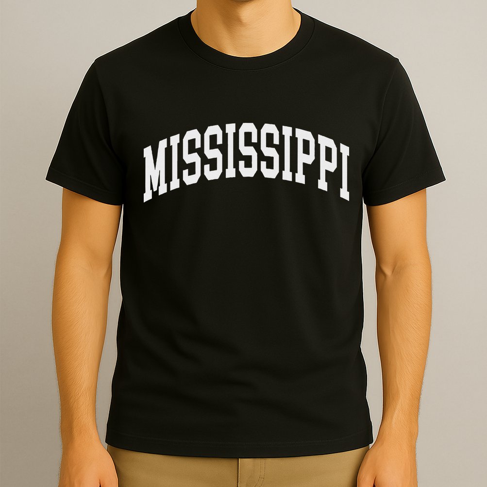 Mississippi Throwback Design Print Classic T-Shirt