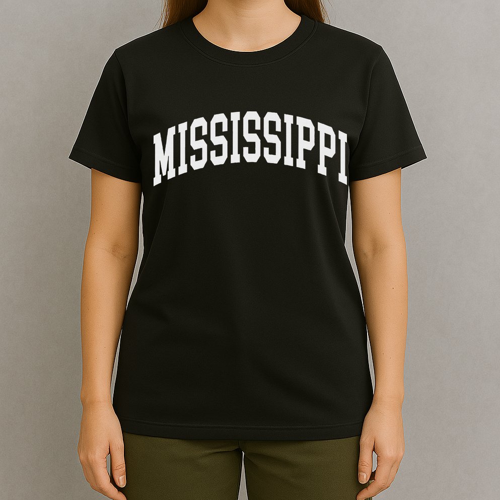 Mississippi Throwback Design Print Classic T-Shirt