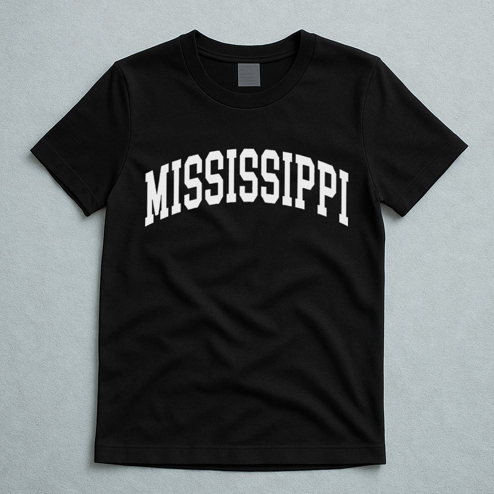 Mississippi Throwback Design Print Classic T-Shirt