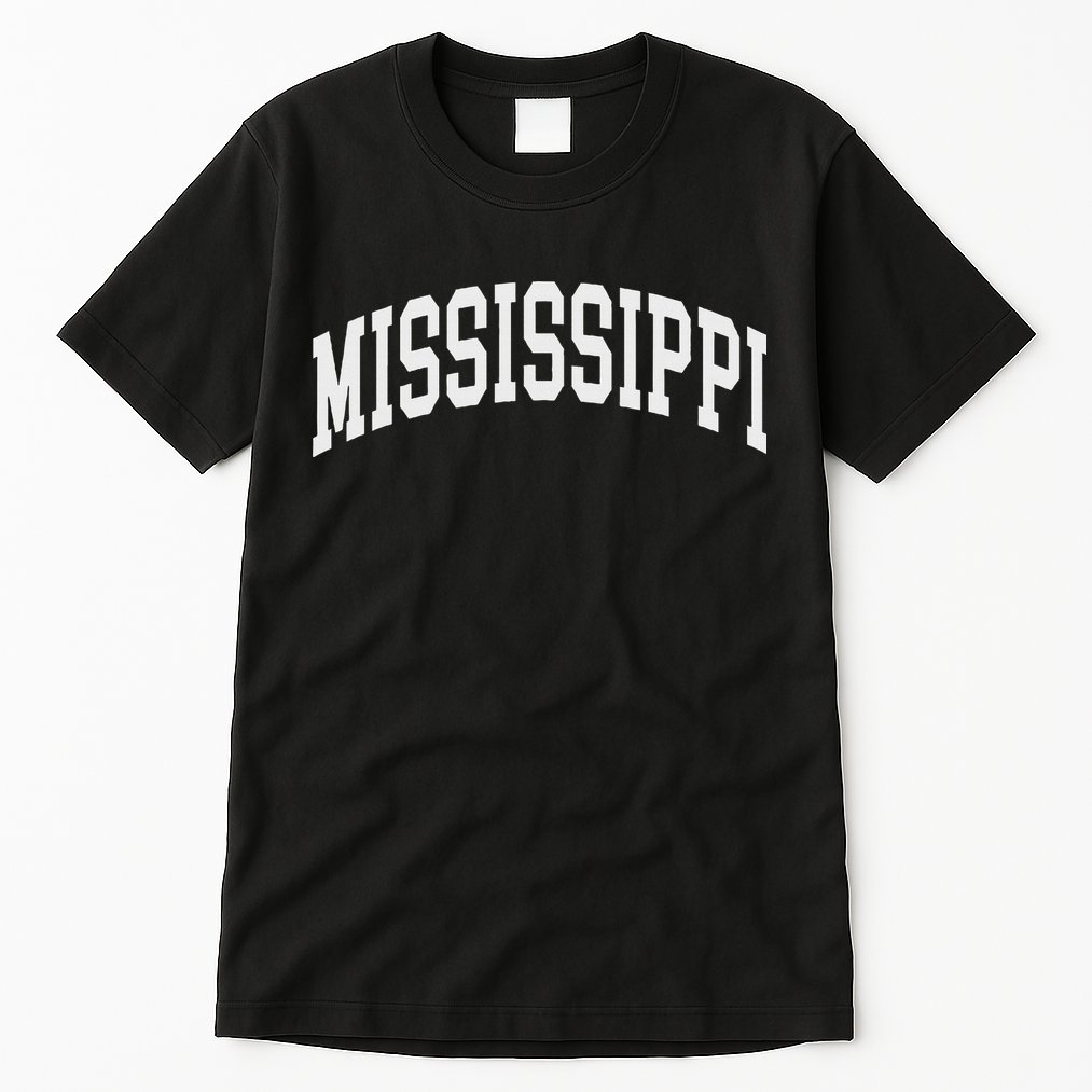 Mississippi Throwback Design Print Classic Tall T-Shirt