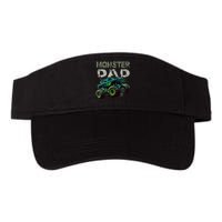 Monster Truck Dad Family Matching Monster Truck Lovers Valucap Bio-Washed Visor