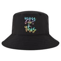Motivational Testing Day Teacher You Got This Rock The Test Cool Comfort Performance Bucket Hat