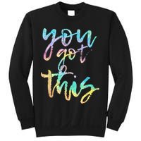 Motivational Testing Day Teacher You Got This Rock The Test Sweatshirt