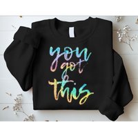 Motivational Testing Day Teacher You Got This Rock The Test Sweatshirt