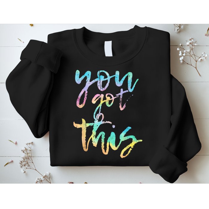Motivational Testing Day Teacher You Got This Rock The Test Sweatshirt