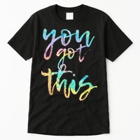 Motivational Testing Day Teacher You Got This Rock The Test Tall T-Shirt