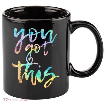 Motivational Testing Day Teacher You Got This Rock The Test 11oz C Handle Ceramic Mug