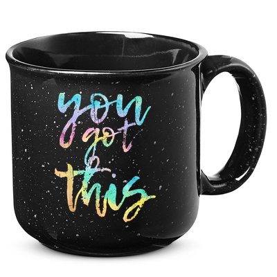 Motivational Testing Day Teacher You Got This Rock The Test 15oz Campfire Ceramic Mug