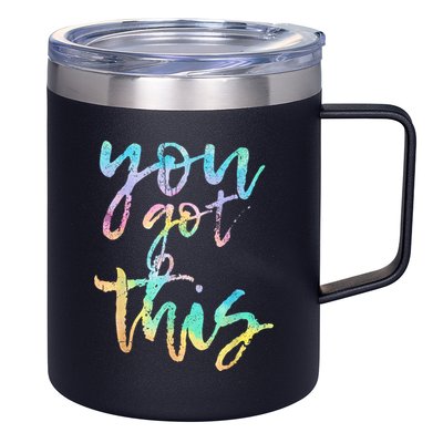 Motivational Testing Day Teacher You Got This Rock The Test 12oz Stainless Steel Coffee Mug