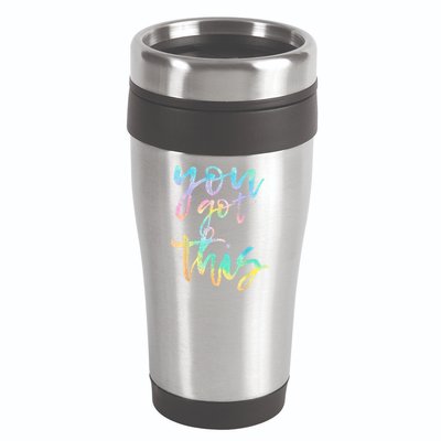 Motivational Testing Day Teacher You Got This Rock The Test 16oz Travel Tumbler