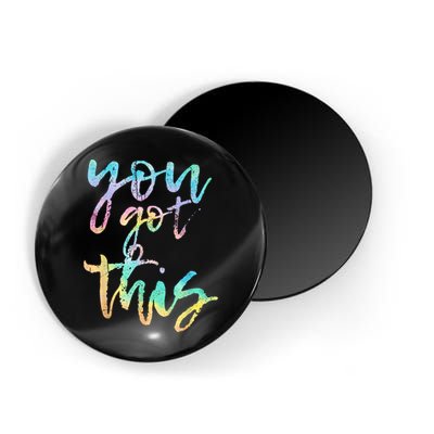 Motivational Testing Day Teacher You Got This Rock The Test Magnet