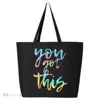 Motivational Testing Day Teacher You Got This Rock The Test 25L Jumbo Tote