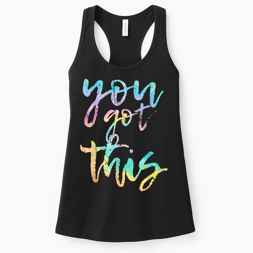 Motivational Testing Day Teacher You Got This Rock The Test Womens Tank Top