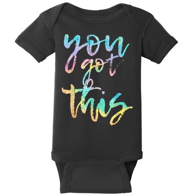 Motivational Testing Day Teacher You Got This Rock The Test Baby Bodysuit