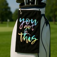 Motivational Testing Day Teacher You Got This Rock The Test Golf Towel