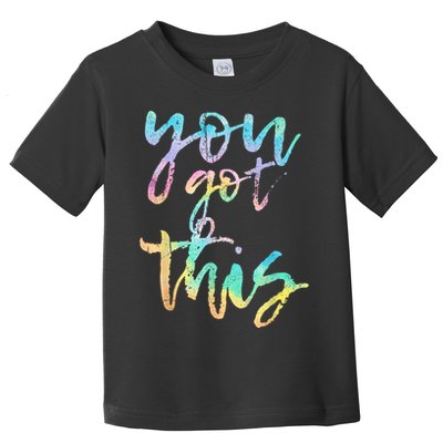 Motivational Testing Day Teacher You Got This Rock The Test Toddler T-Shirt