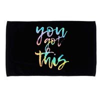 Motivational Testing Day Teacher You Got This Rock The Test Microfiber Hand Towel