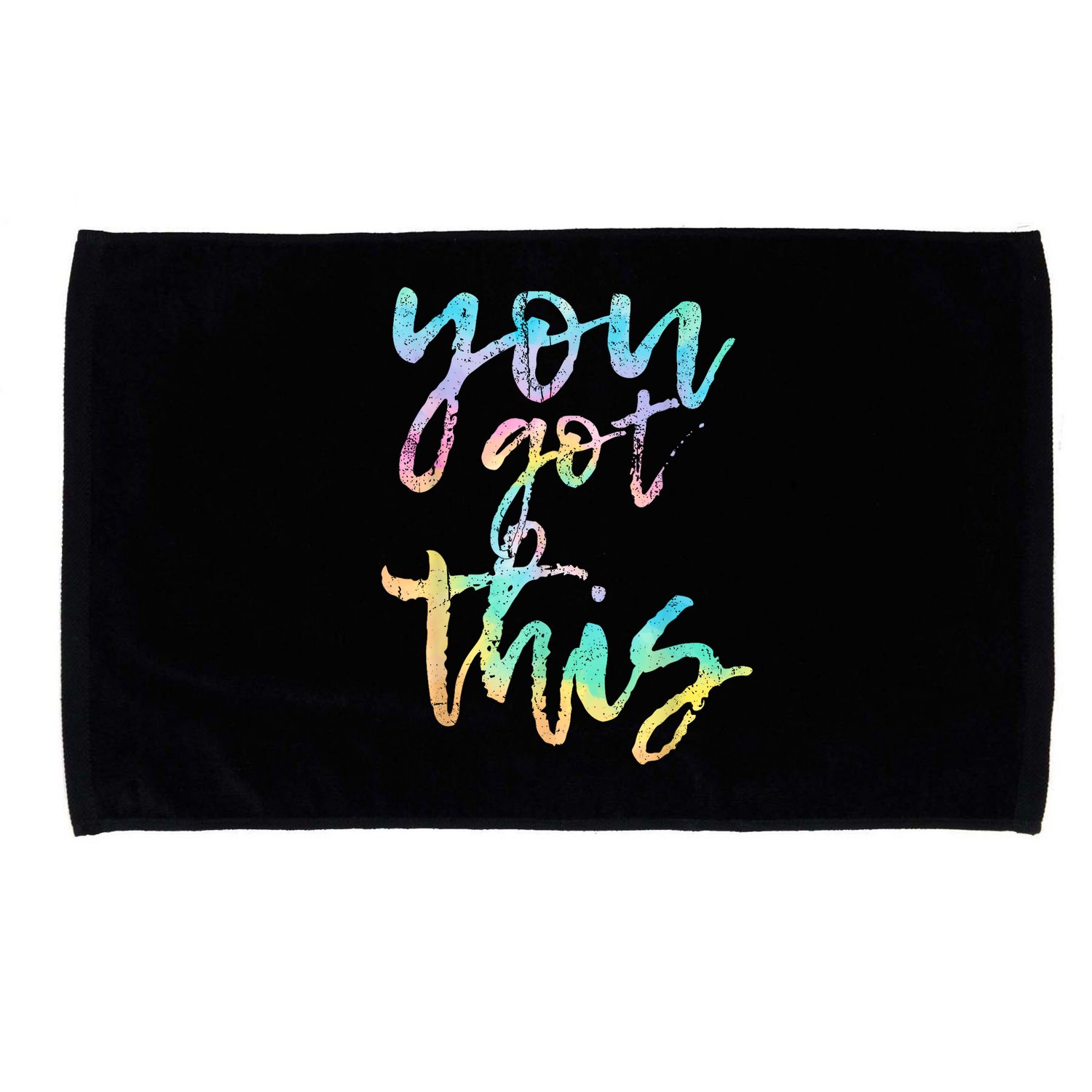 Motivational Testing Day Teacher You Got This Rock The Test Microfiber Hand Towel