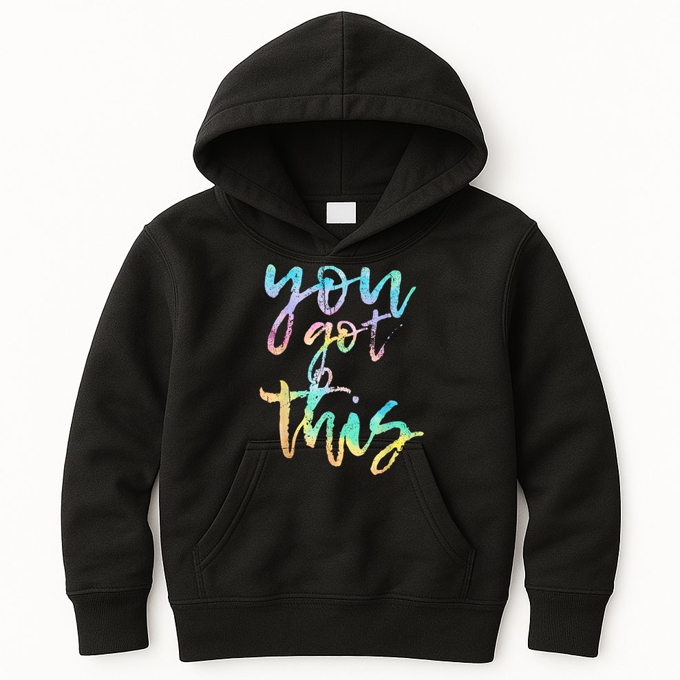 Motivational Testing Day Teacher You Got This Rock The Test Kids Hoodie