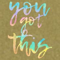 Motivational Testing Day Teacher You Got This Rock The Test Garment-Dyed Women's Muscle Tee