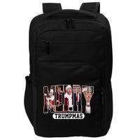 Merry Trumpmas Donald Trump 47th President Of The United States Christmas Impact Tech Backpack