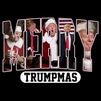 Merry Trumpmas Donald Trump 47th President Of The United States Christmas Impact Tech Backpack