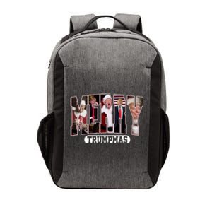 Merry Trumpmas Donald Trump 47th President Of The United States Christmas Vector Backpack