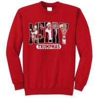 Merry Trumpmas Donald Trump 47th President Of The United States Christmas Sweatshirt