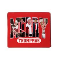 Merry Trumpmas Donald Trump 47th President Of The United States Christmas Mousepad