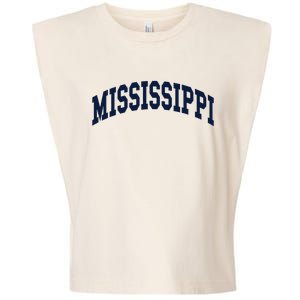 Mississippi Throwback Design Classic Garment-Dyed Women's Muscle Tee