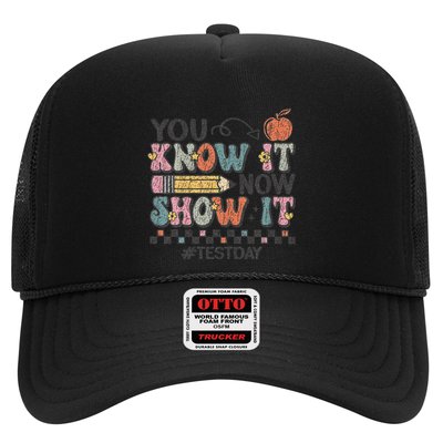 Motivation Test Day Testing Teachers Trucker Hat