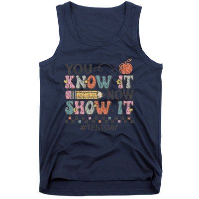 Motivation Test Day Testing Teachers Tank Top