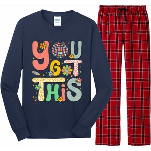 Motivational Testing Day Teacher Student You Got This Long Sleeve Pajama Set