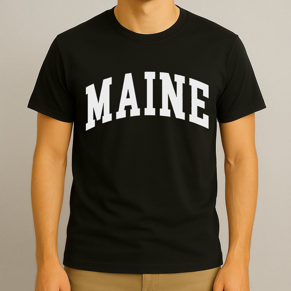 Maine Throwback Design Classic T-Shirt