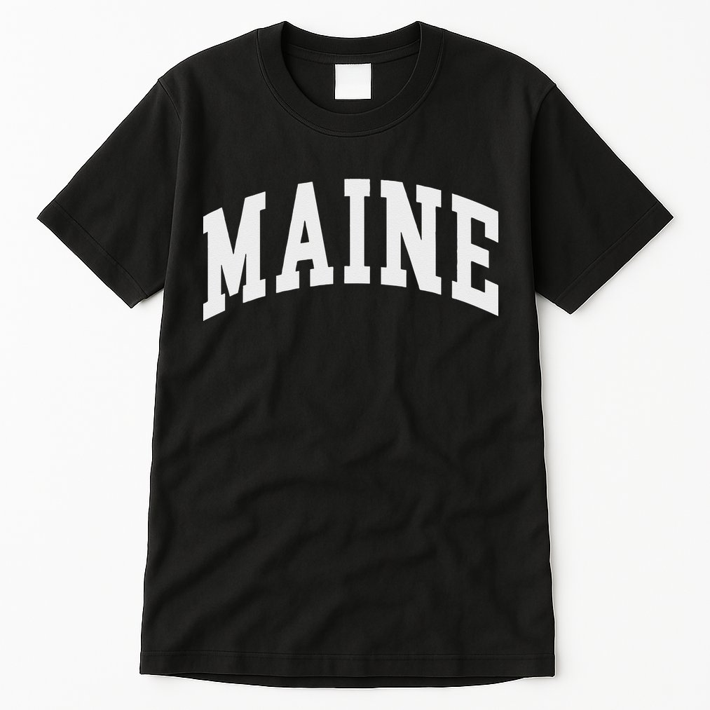 Maine Throwback Design Classic Tall T-Shirt