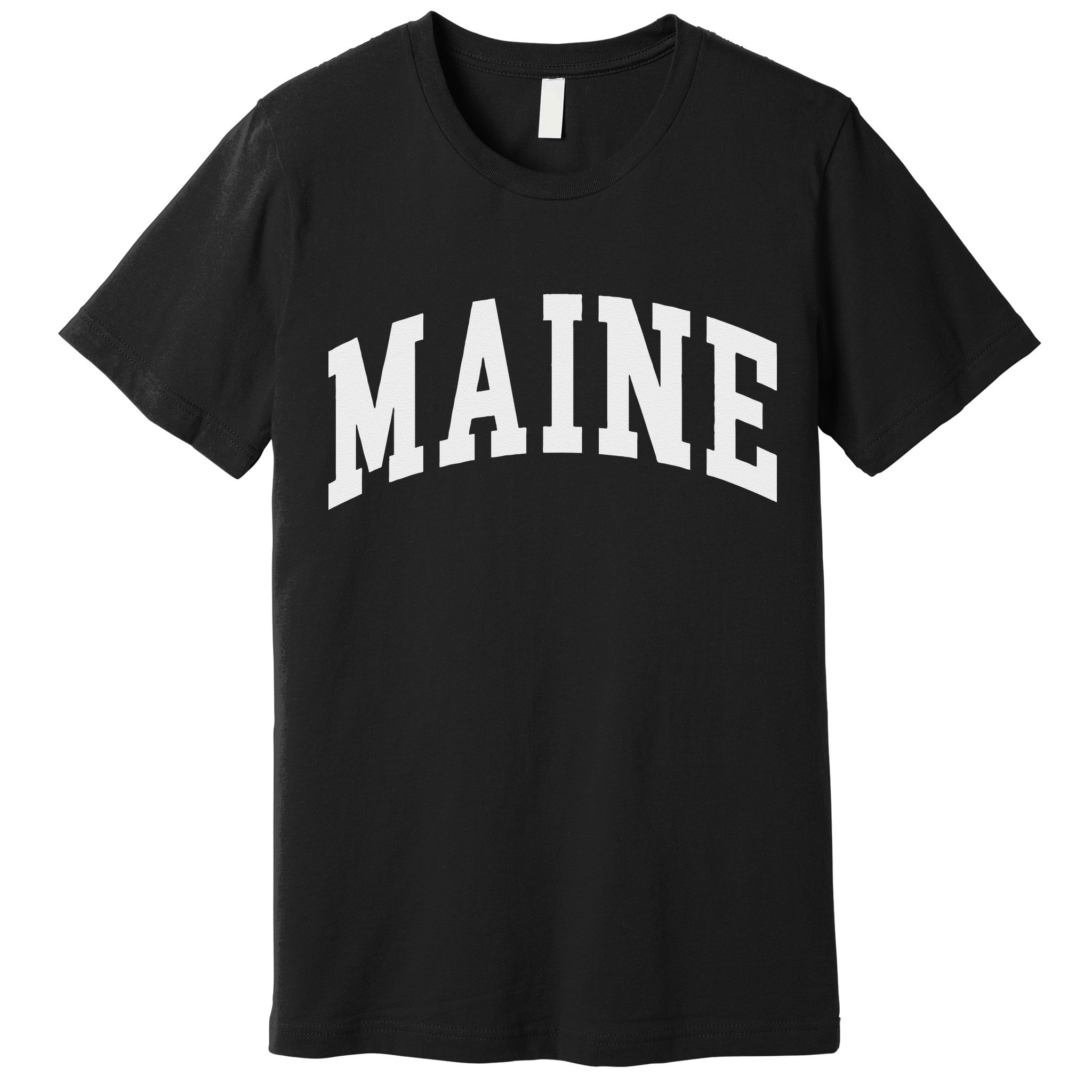 Maine Throwback Design Classic Premium T-Shirt