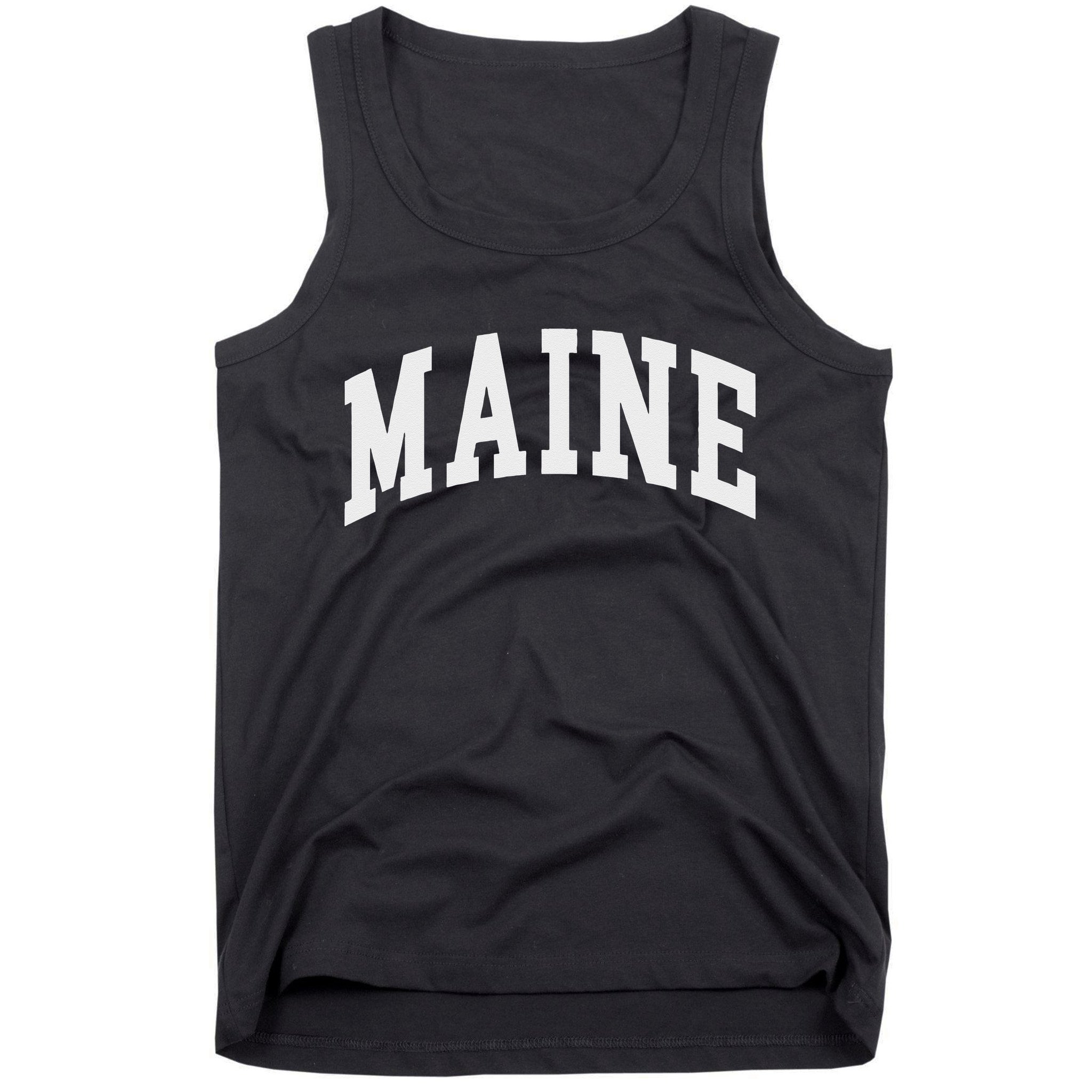 Maine Throwback Design Classic Tank Top