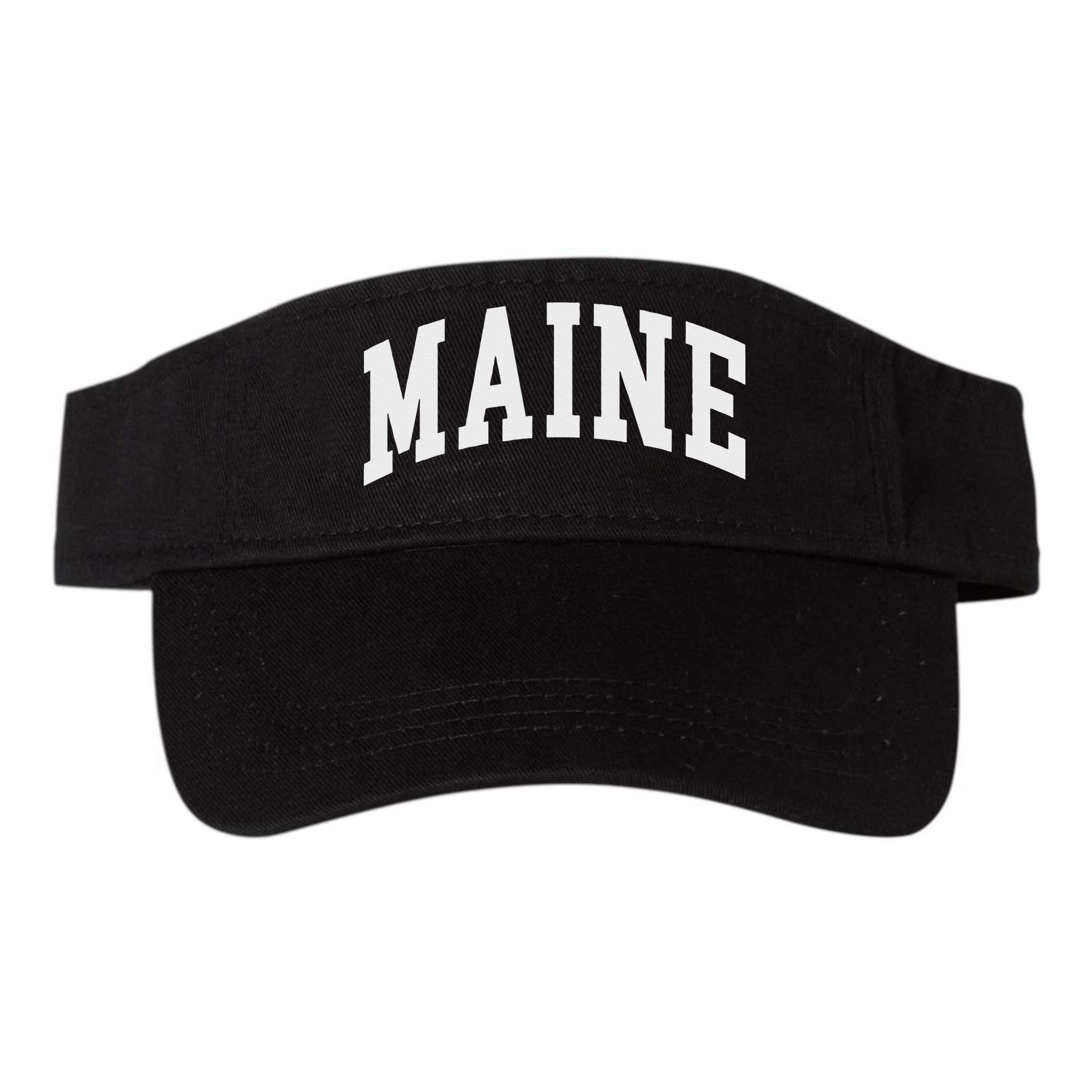 Maine Throwback Design Classic Visor