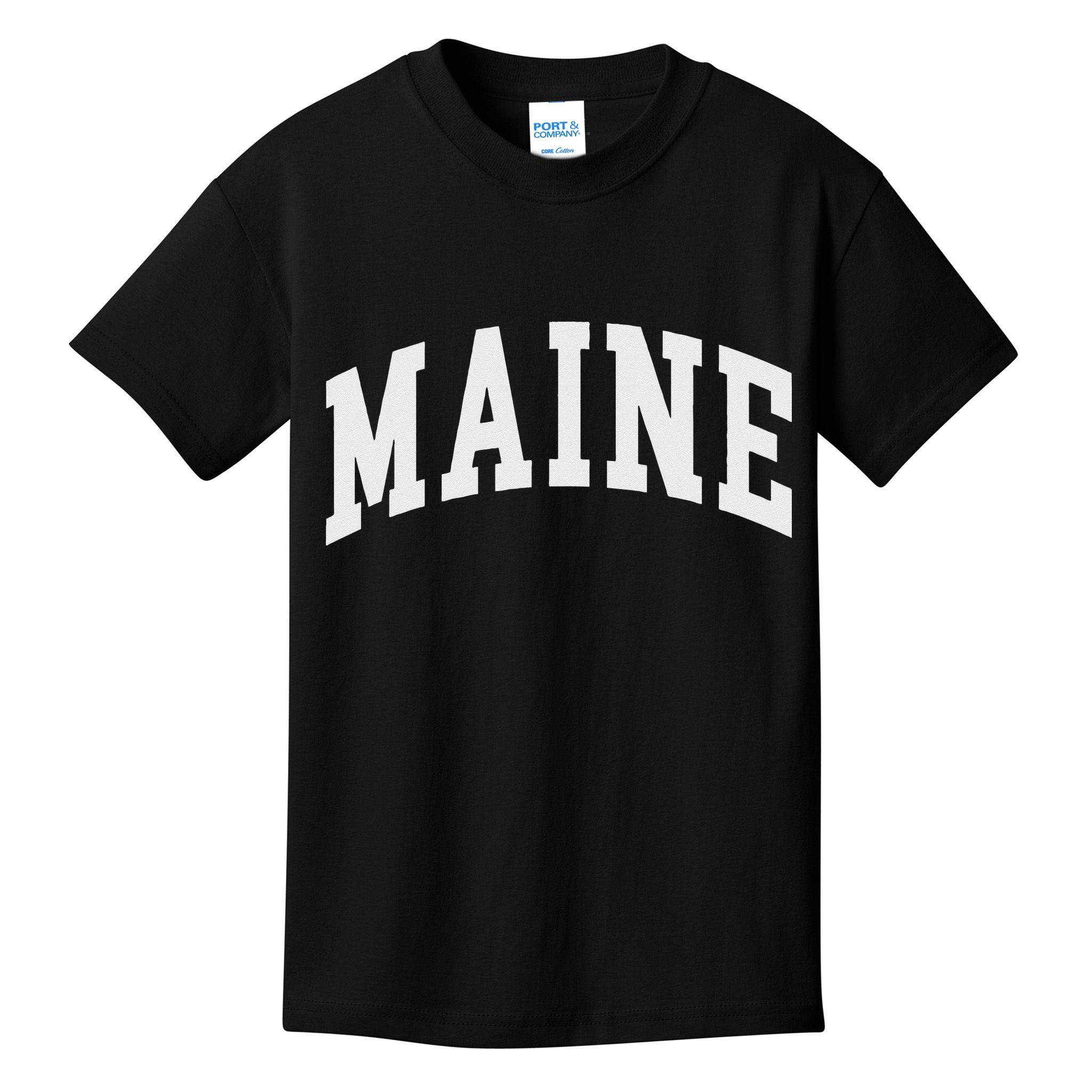 Maine Throwback Design Classic Kids T-Shirt