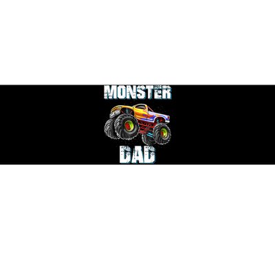 Monster Truck Dad Bumper Sticker