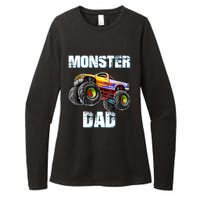 Monster Truck Dad Womens CVC Long Sleeve Shirt